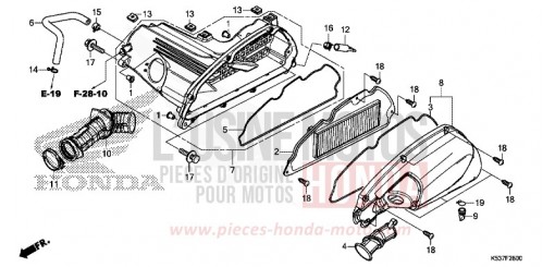 AIR CLEANER SH300AK de 2019